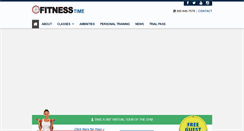 Desktop Screenshot of fitnesstimefl.com